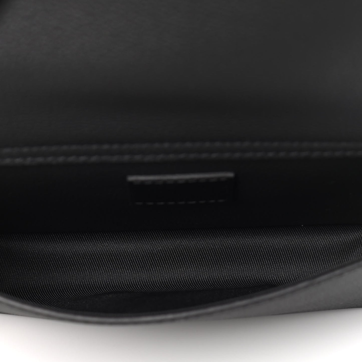 Grained Calfskin Aerogram Slingbag Black