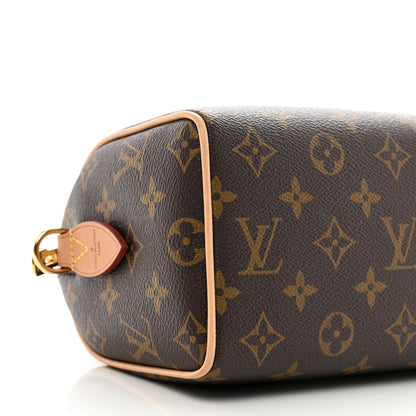 Louis Vuitton Monogram Speedy Bandouliere 20 Black 8 of 10