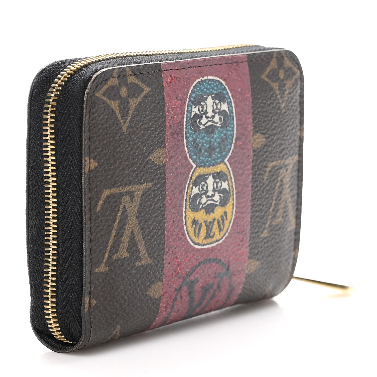 Louis Vuitton Monogram Kabuki Zippy Coin Purse 3 of 9