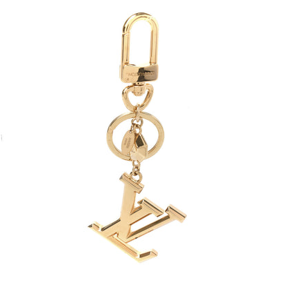 Louis Vuitton LV Facettes Bag Charm Key Holder Gold 4 of 4