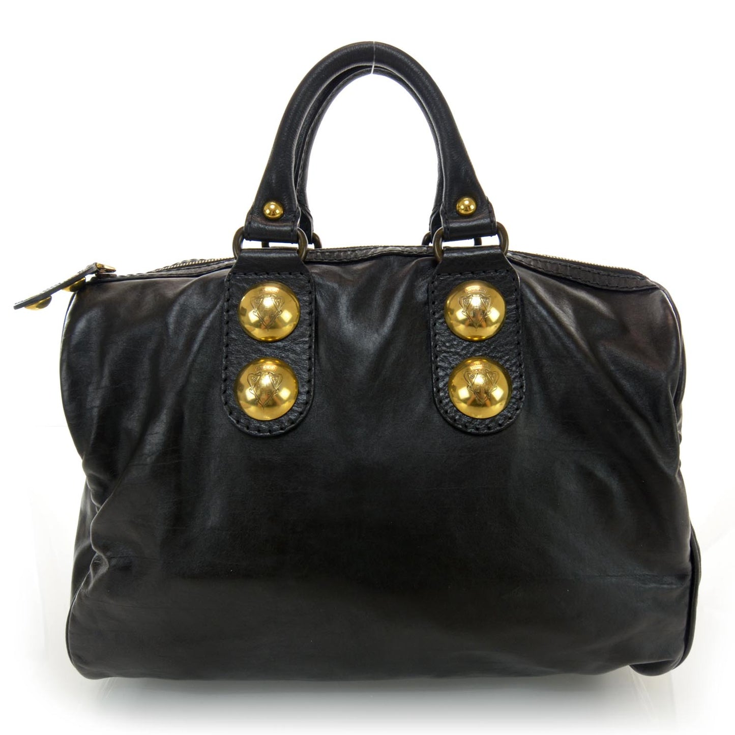 Leather Babouska Boston Black