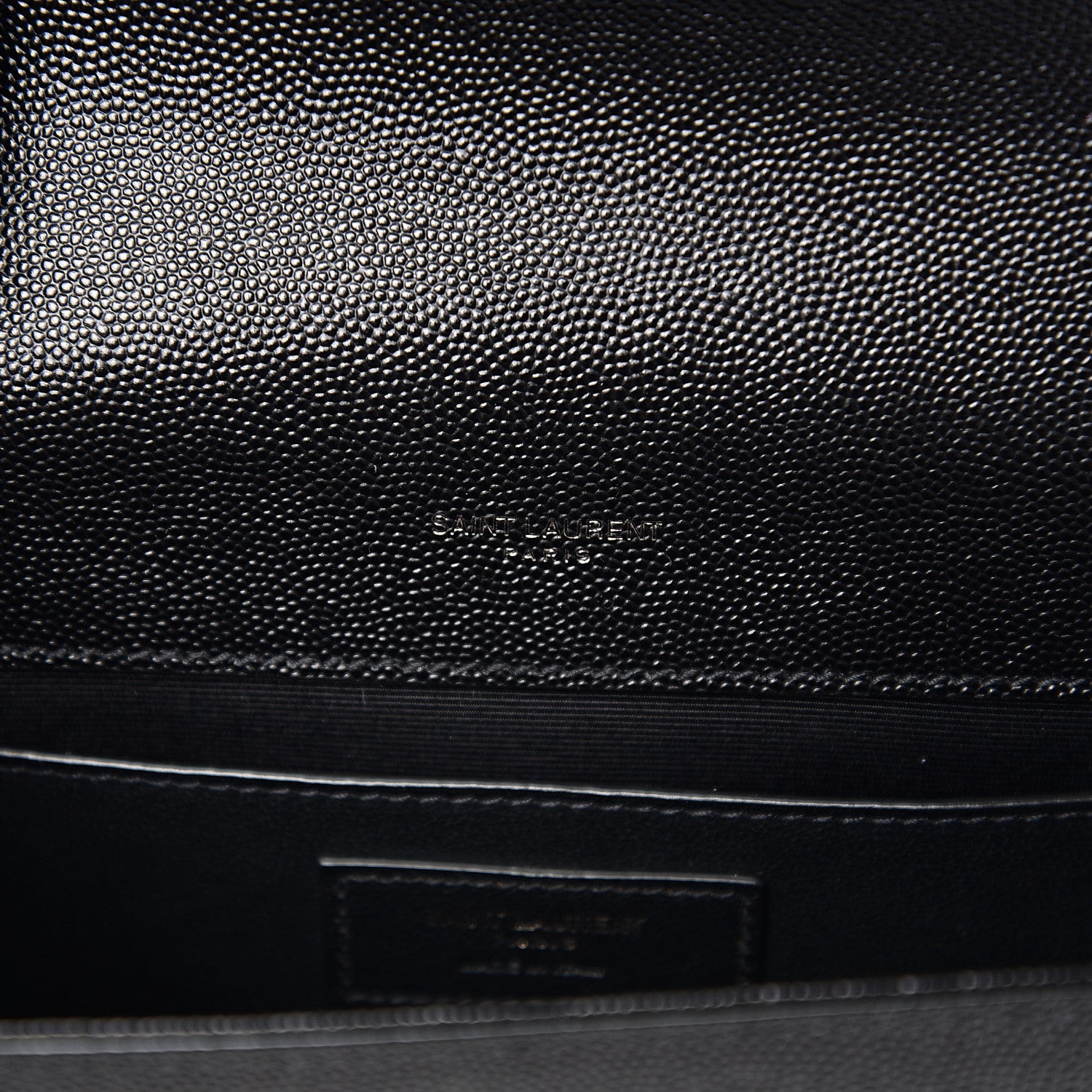 Saint Laurent Grain De Poudre Small Monogram Kate Satchel Black 5 of 13
