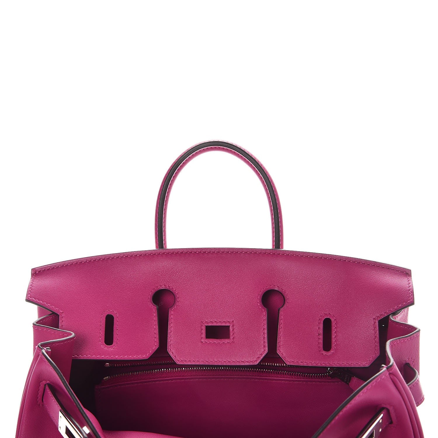 Hermes Swift Birkin 25 Rose Pourpre 9 of 35