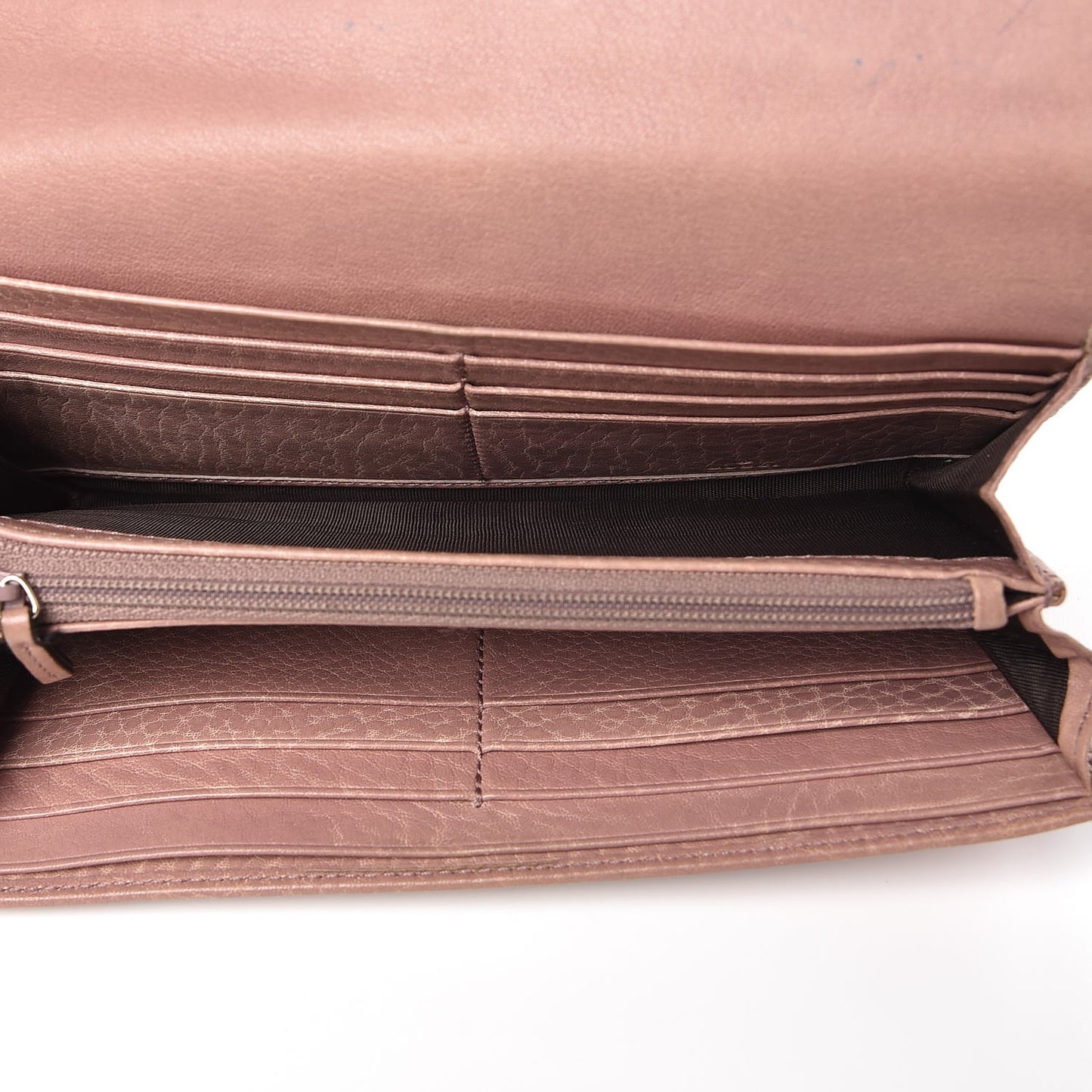Guccissima Sukey Continental Wallet Pink