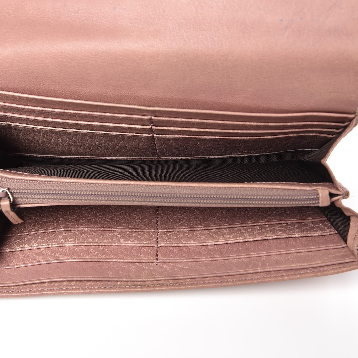 Gucci Guccissima Sukey Continental Wallet Pink 5 of 8