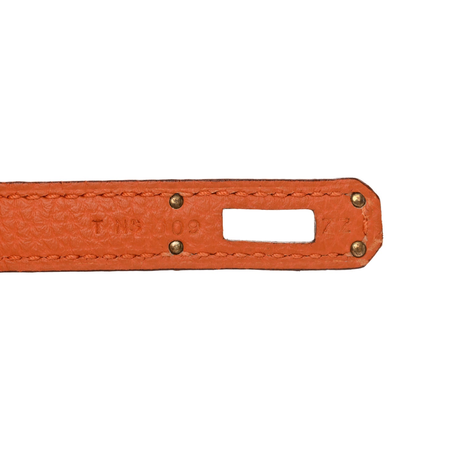 Hermes Togo Kelly Retourne 25 Orange 7 of 12