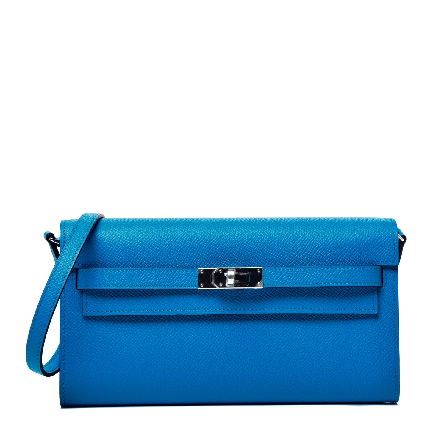 Epsom Verso Kelly Wallet To Go Bleu Frida Rouge H