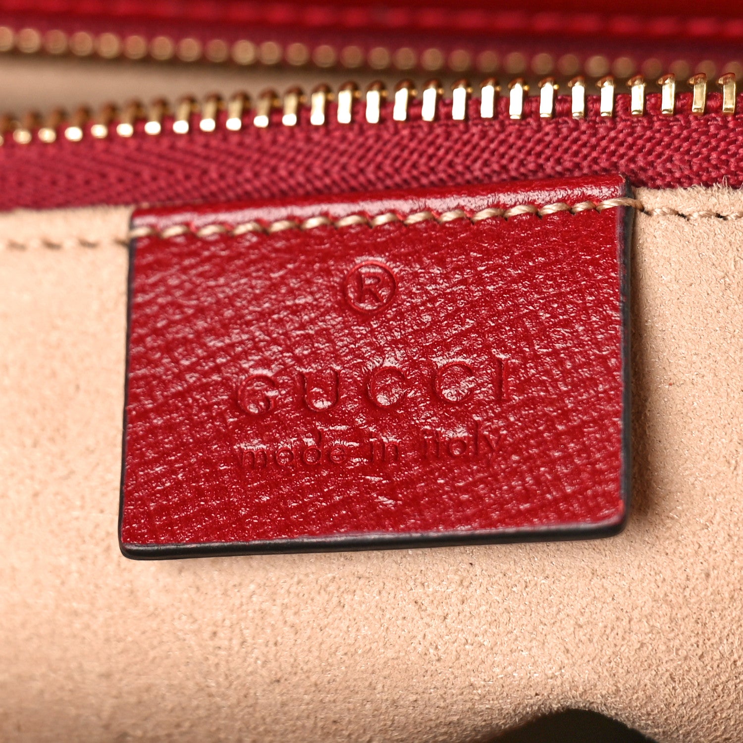 Gucci Azalea Calfskin Horsebit 1955 Shoulder Bag New Cherry Red 6 of 13