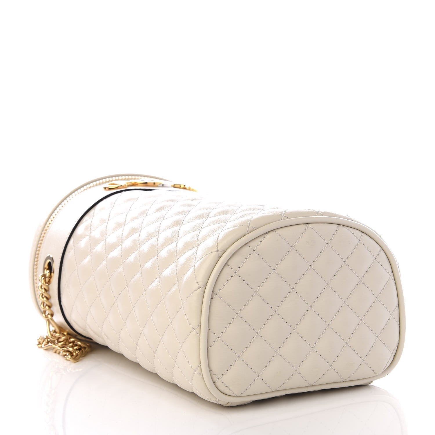 Gucci Calfskin Trapuntata Zumi Belt Bag Off White 3 of 9