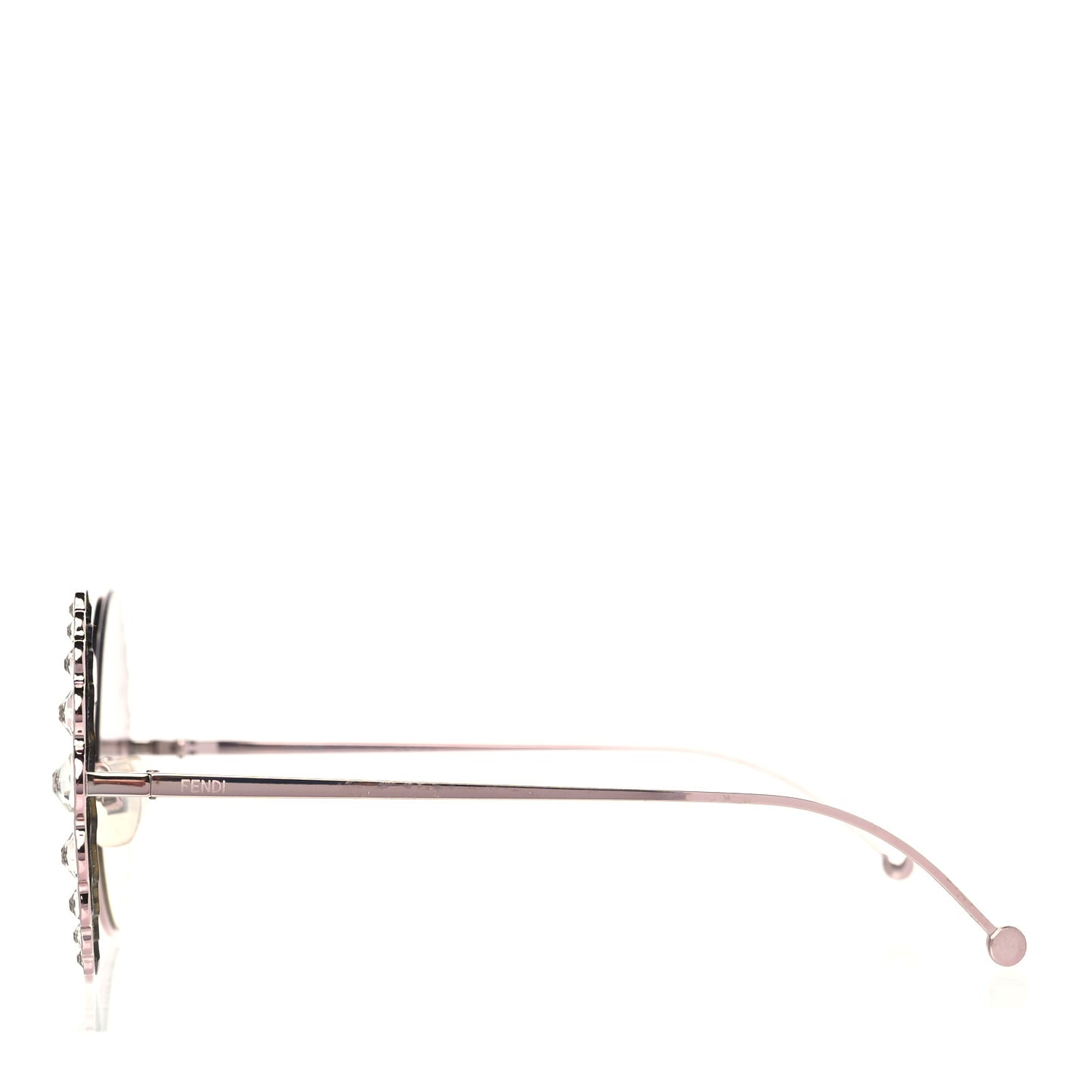 Crystal Round Sunglasses FF0324/S Rose
