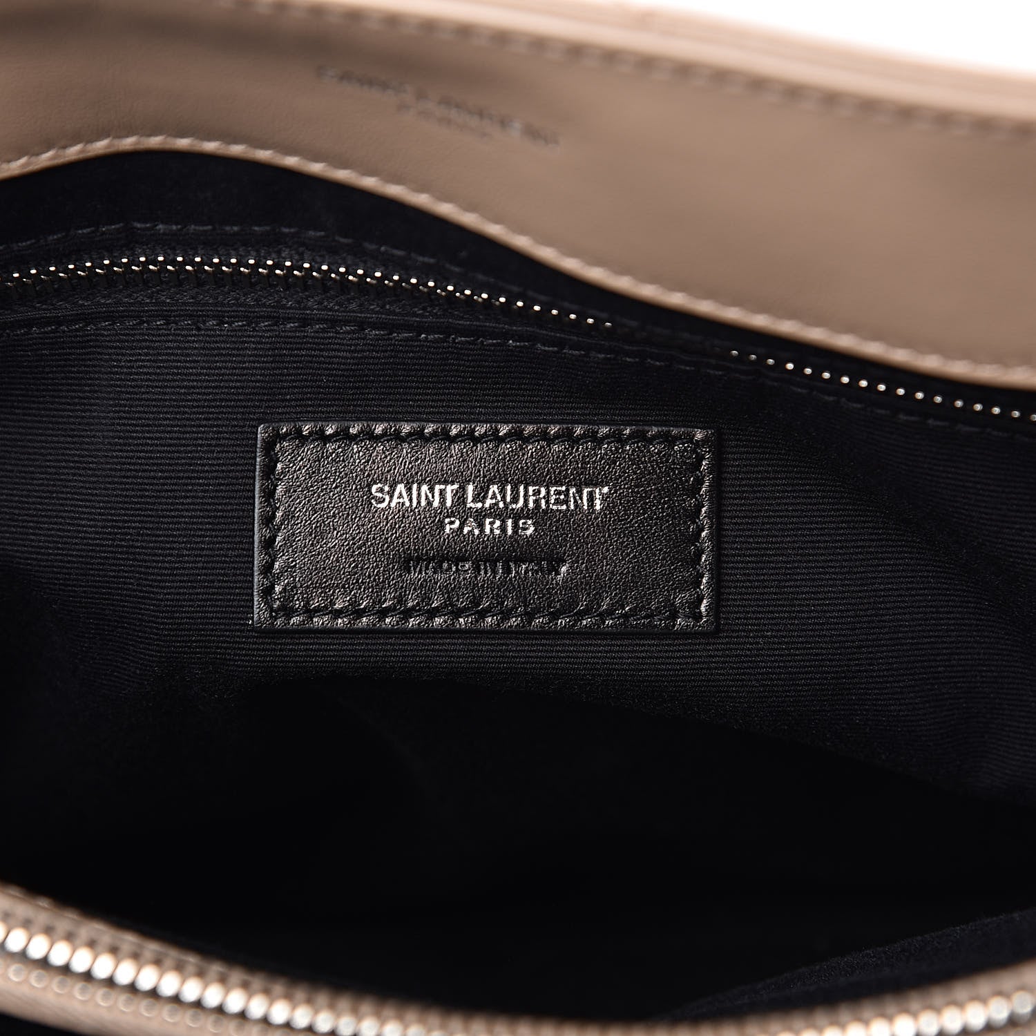 Saint Laurent Calfskin Y Quilted Monogram Medium Loulou Chain Satchel Nude Powder 6 of 11