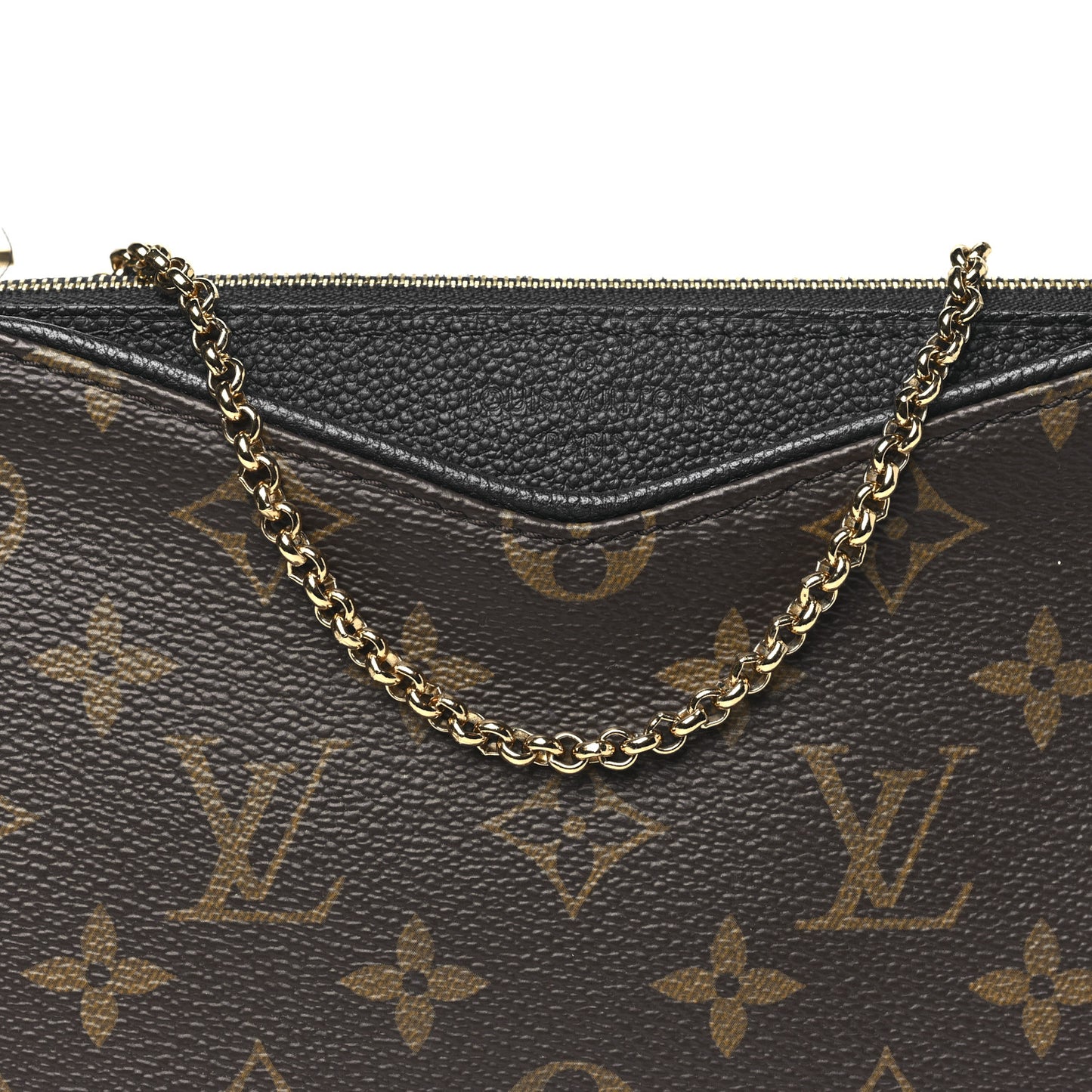 Monogram Pallas Clutch Blue Marine