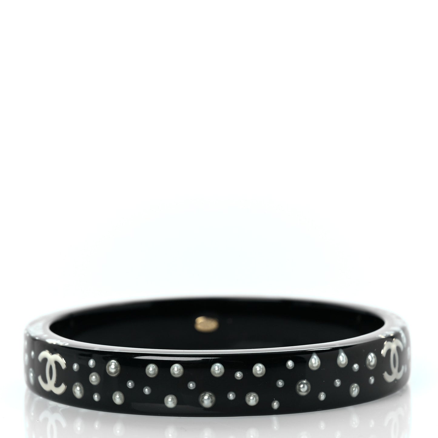 Resin CC Bangle Black