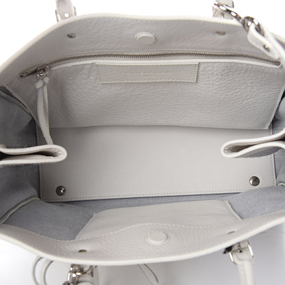 Balenciaga Veau Papier A6 Zip Around Tote White 4 of 9