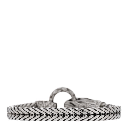 John Hardy JOHN HARDY Sterling Silver Black Sapphire Legends Naga Station Bracelet 3 of 4