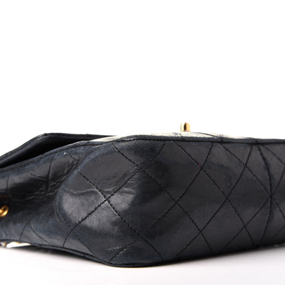 Chanel Lambskin Quilted Mini Square Flap Black 8 of 9