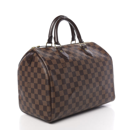 Louis Vuitton Damier Ebene Speedy 30 3 of 10