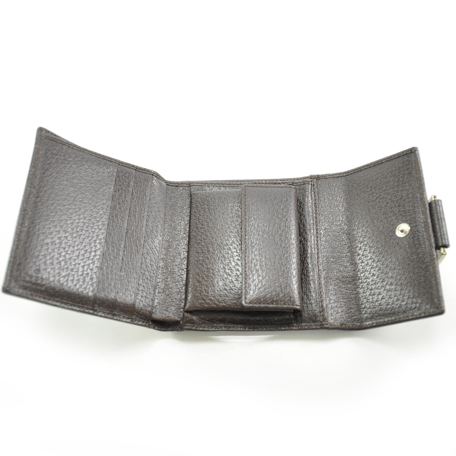 Gucci Monogram French Flap Wallet Ebony 6 of 8