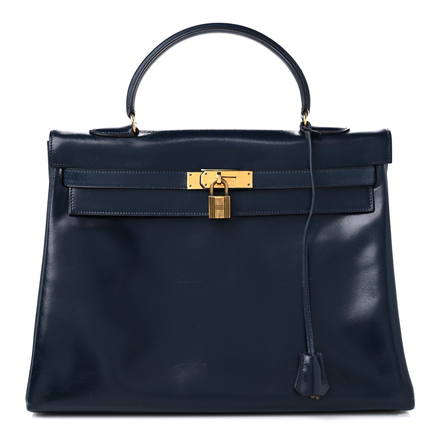 Hermes Box Kelly Retourne 35 Indigo 1 of 23