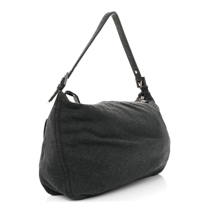 Fendi Jersey Mama Baguette Black 3 of 10