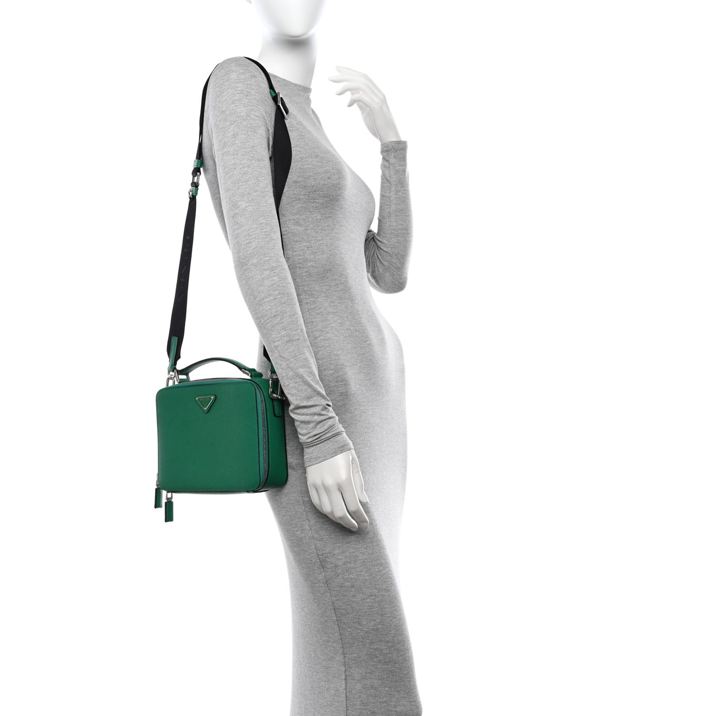 Saffiano Travel Medium Brique Crossbody Bag Mango