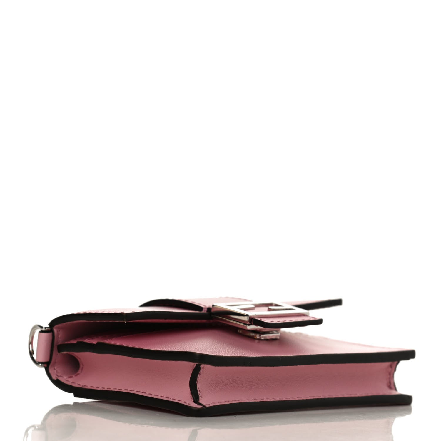 Fendi Vitello King Tamponato Micro Flat Baguette Acquerello 4 of 12