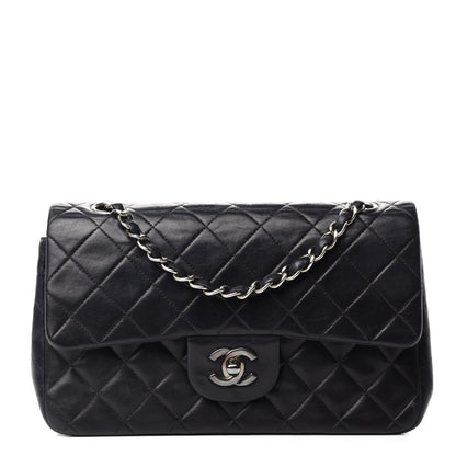 Chanel Lambskin Quilted Small Double Flap Black 1 of 14