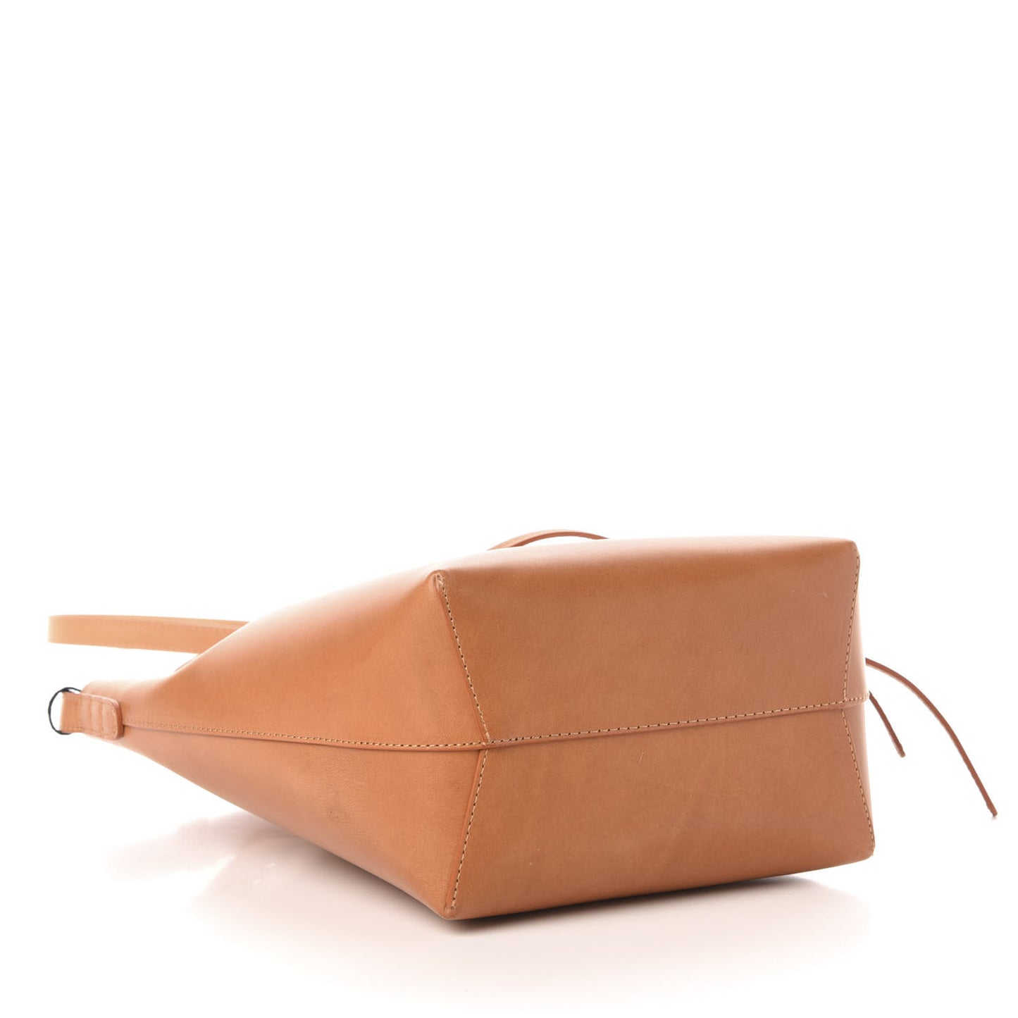 Calfskin Mini Bucket Bag Cammello Rosa