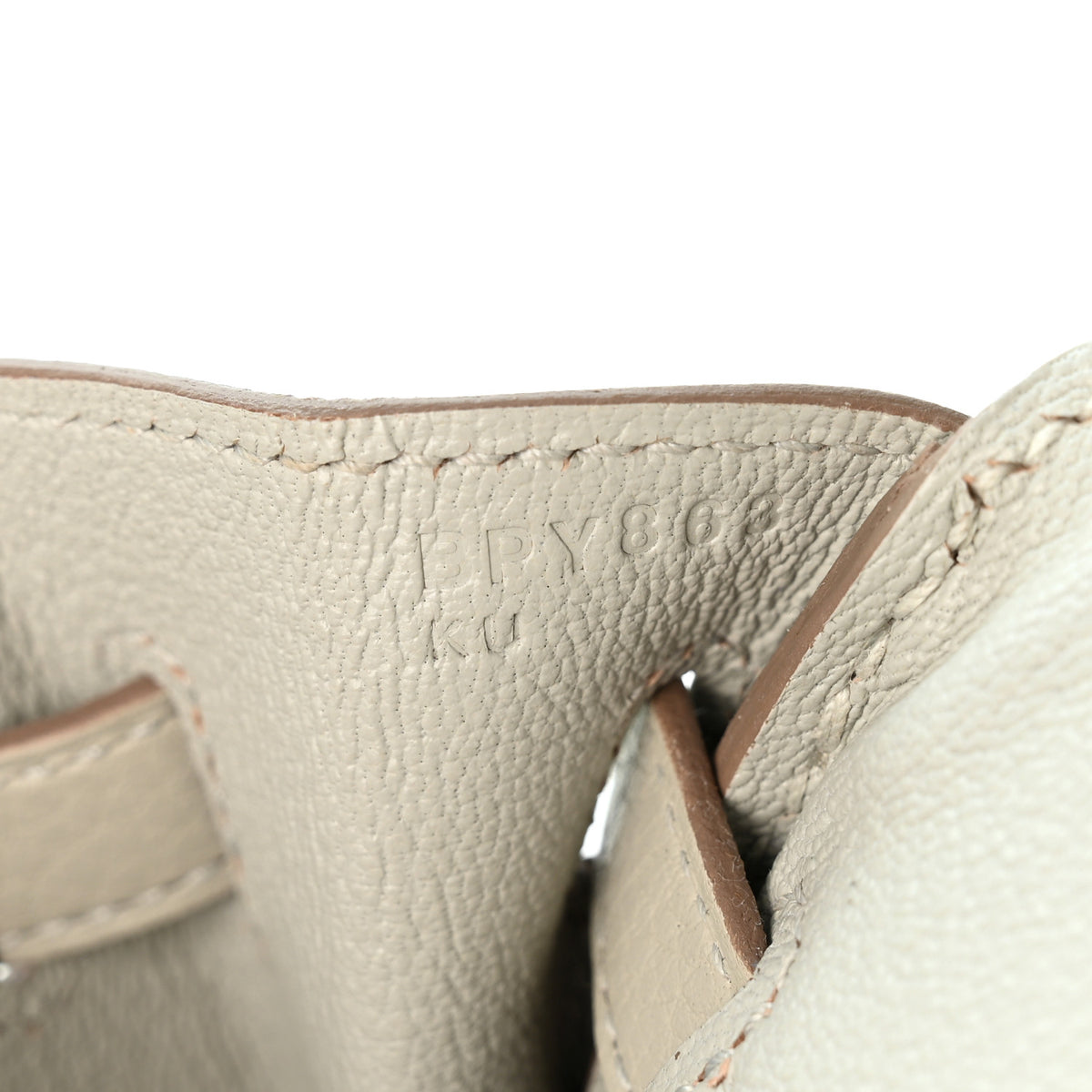 Hermes Togo Birkin 25 Gris Perle 7 of 10