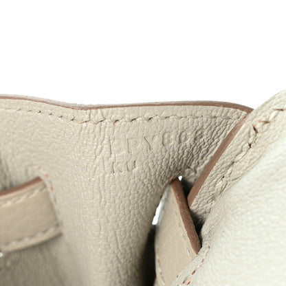 Hermes Togo Birkin 25 Gris Perle 7 of 10