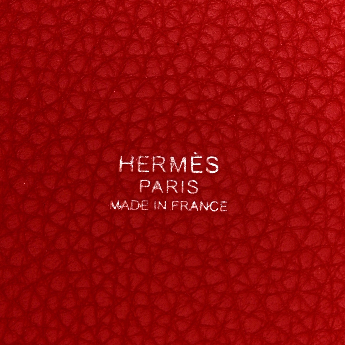 Taurillon Clemence Picotin Lock 18 PM Vermillon