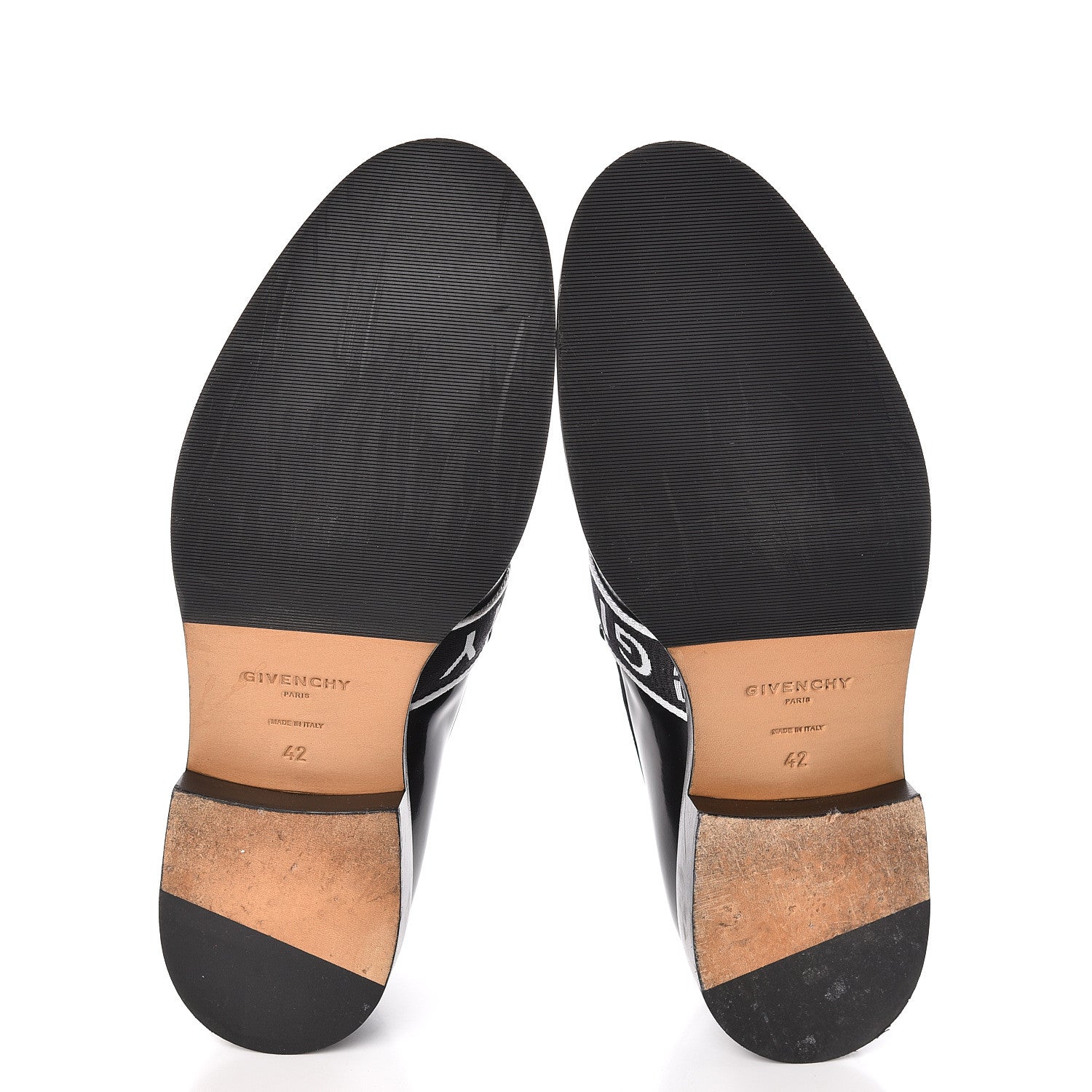 Givenchy Calfskin Mens Cruz Penny Loafer 42 Black 7 of 11
