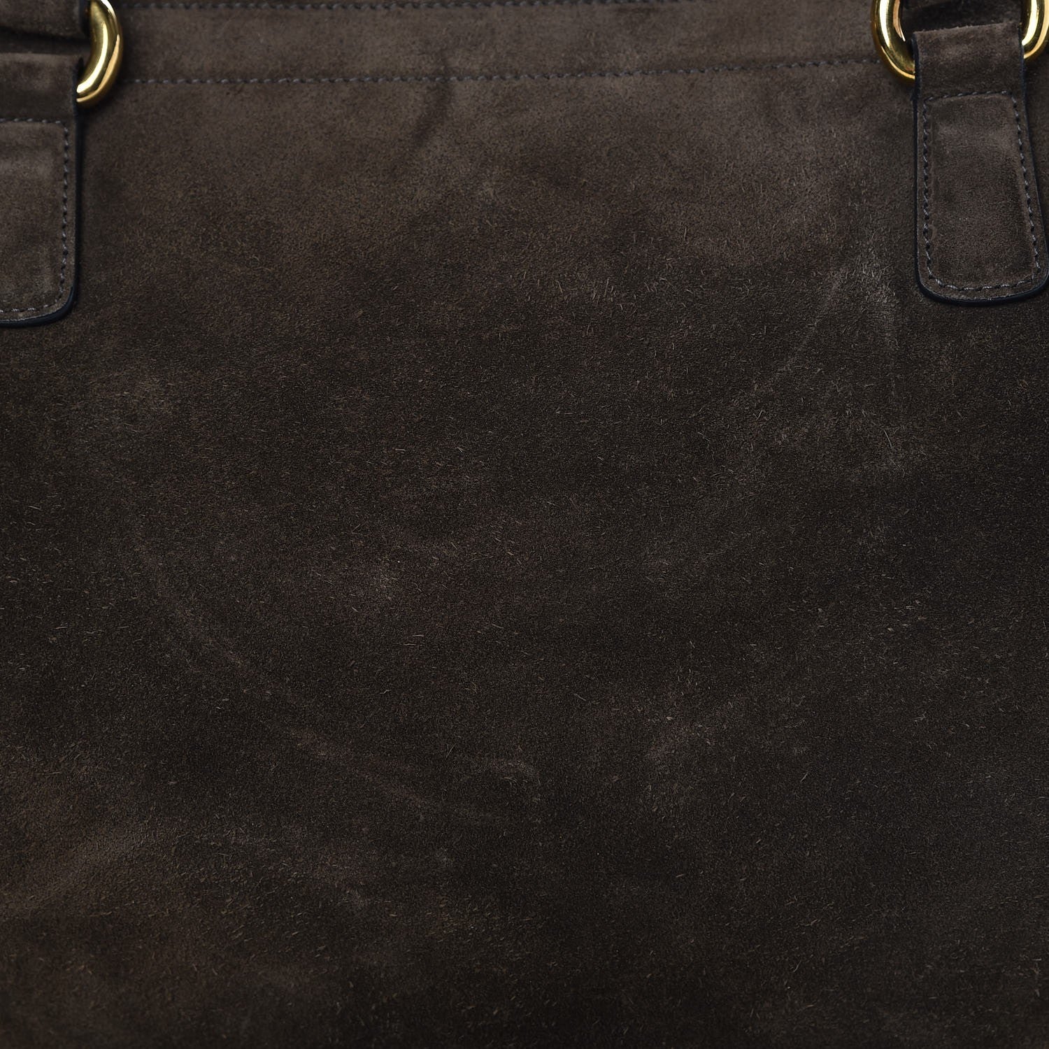 Gucci Suede Medium 1973 Top Handle Satchel Olive 10 of 16