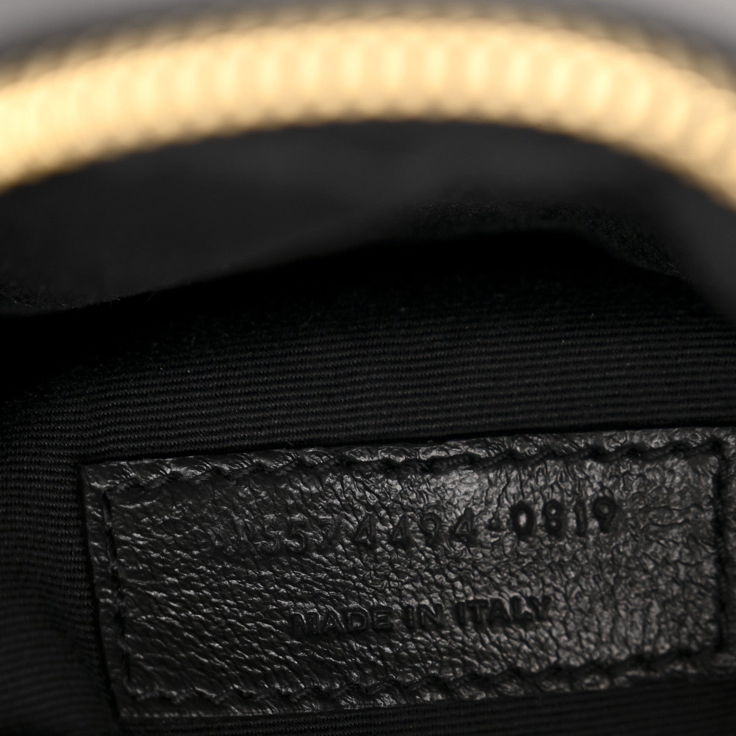 Saint Laurent Calfskin Matelasse Monogram Lou Camera Bag Black 7 of 12