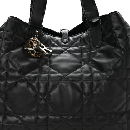 Christian Dior Calfskin Macrocannage Large Toujours Black 10 of 12