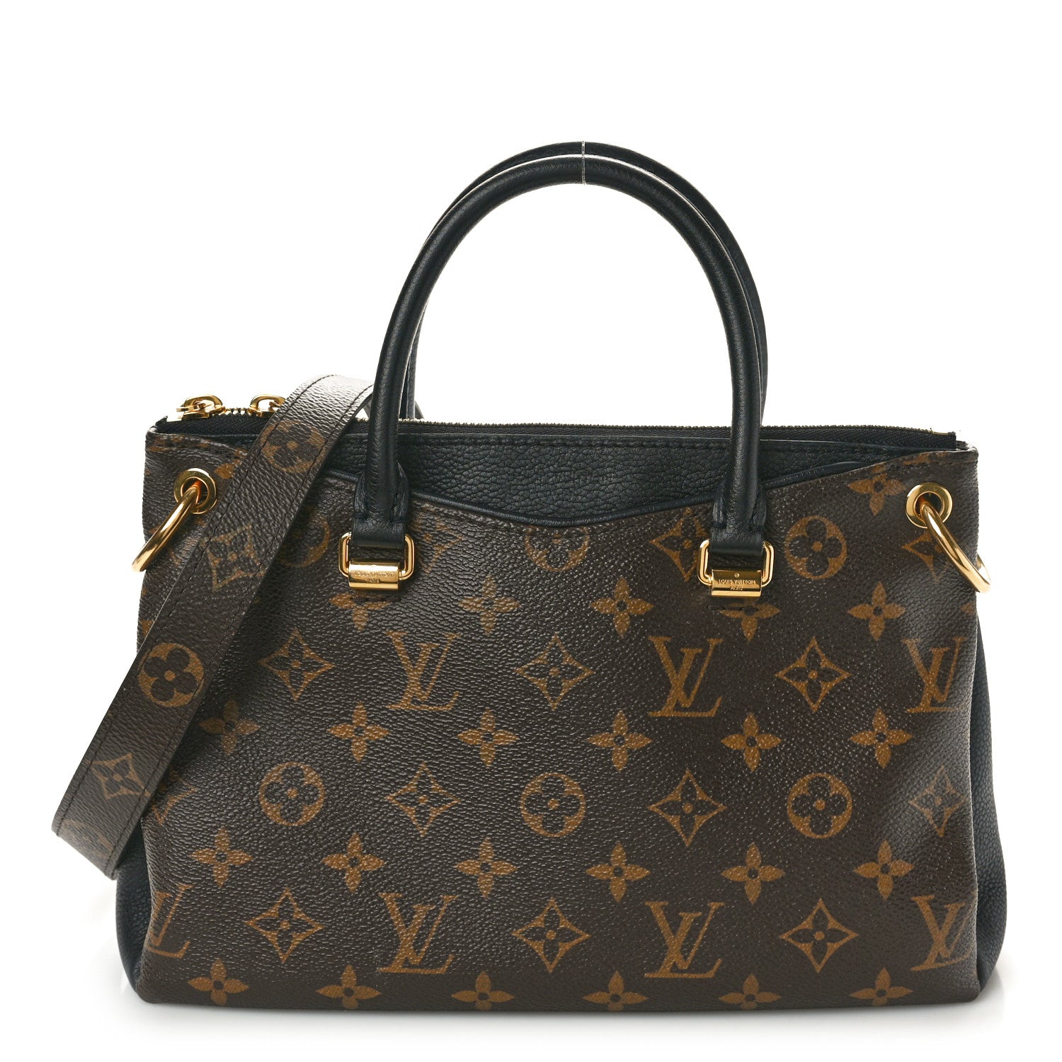 Louis Vuitton Monogram Pallas Full BB Black 1 of 9