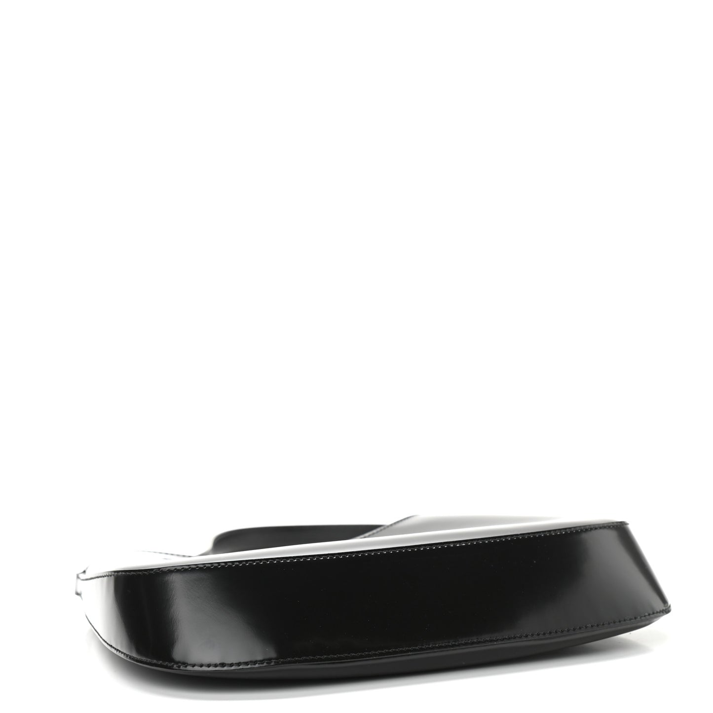 Spazzolato Cleo Shoulder Bag Black
