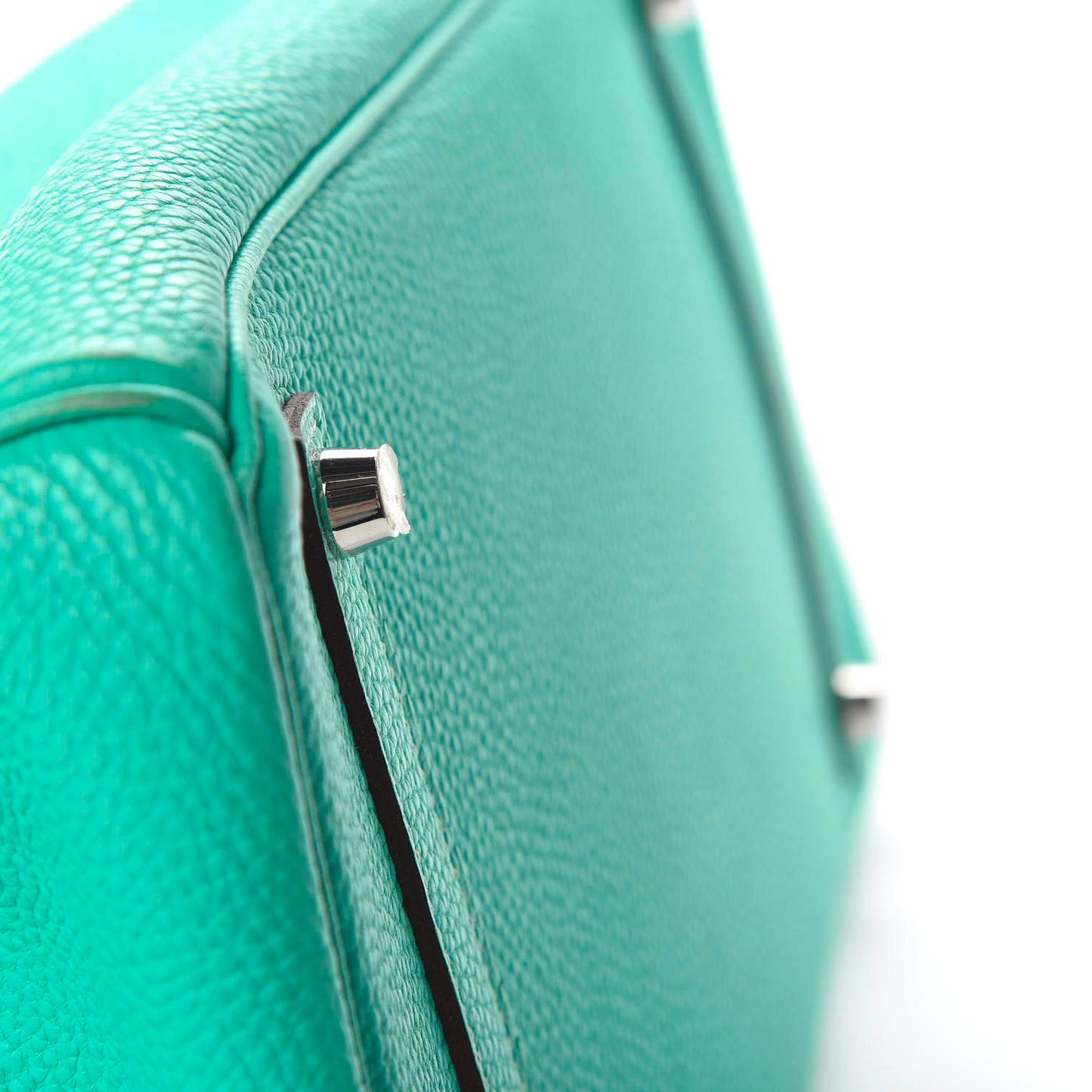 Togo Birkin 35 Bleu Paon