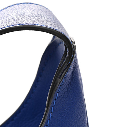 Versace Calfskin La Medusa Medium Hobo Crossbody Lapis 10 of 11