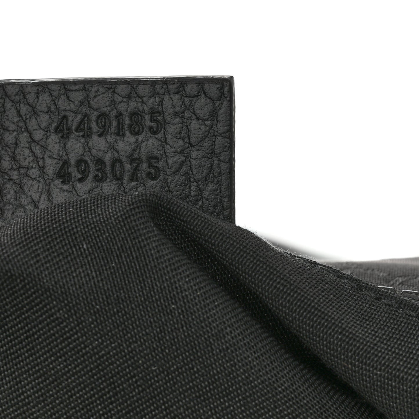 Nylon Monogram Medium Flat Messenger Bag Black