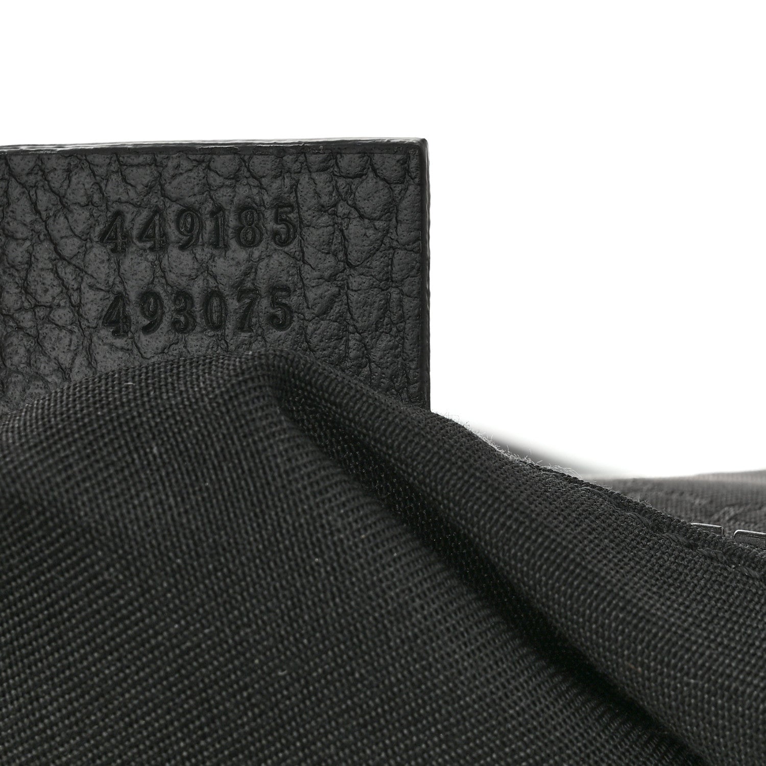 Gucci Nylon Monogram Medium Flat Messenger Bag Black 6 of 10