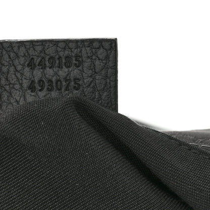 Gucci Nylon Monogram Medium Flat Messenger Bag Black 6 of 10