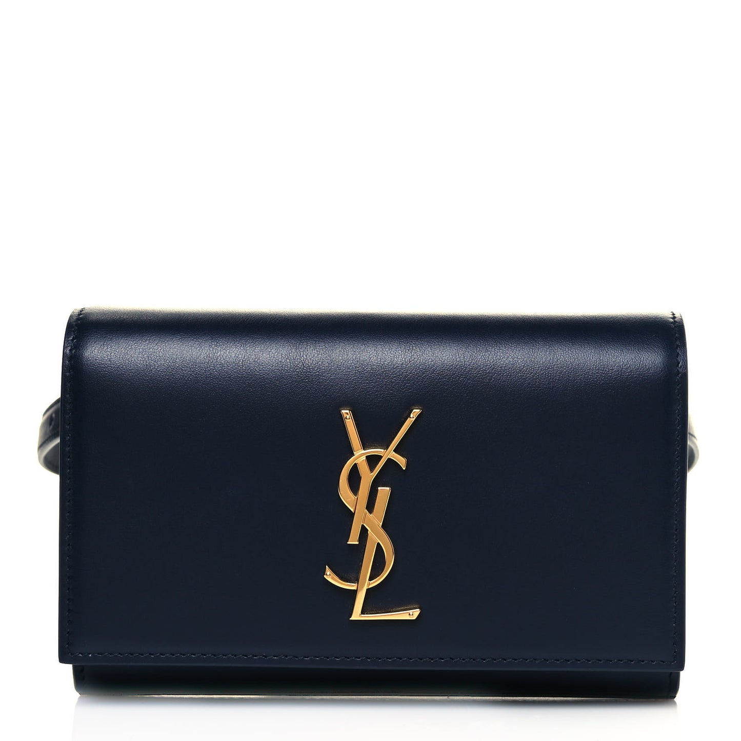 Smooth Calfskin Monogram Kate Belt Bag Deep Marine