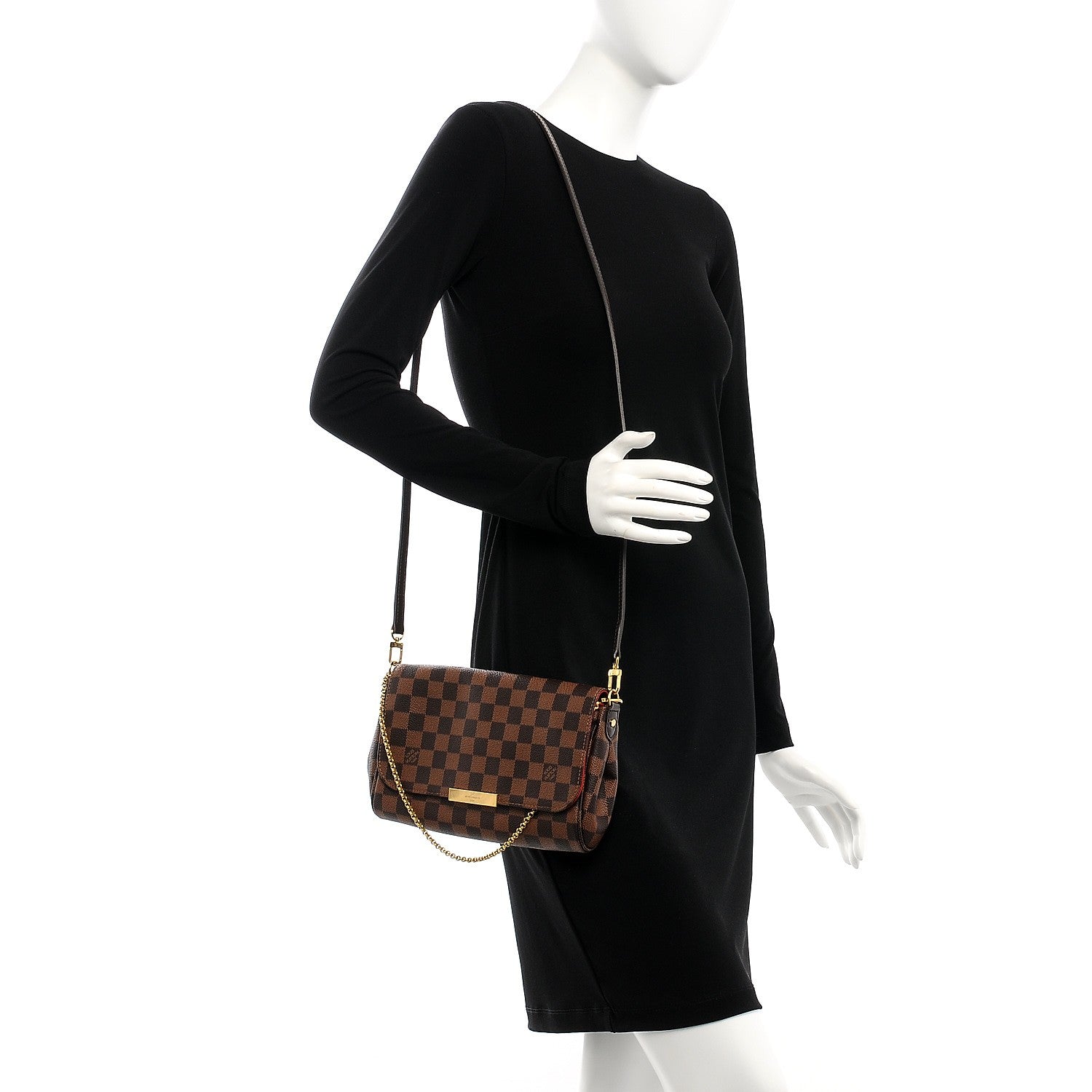 Louis Vuitton Damier Ebene Favorite MM 3 of 15