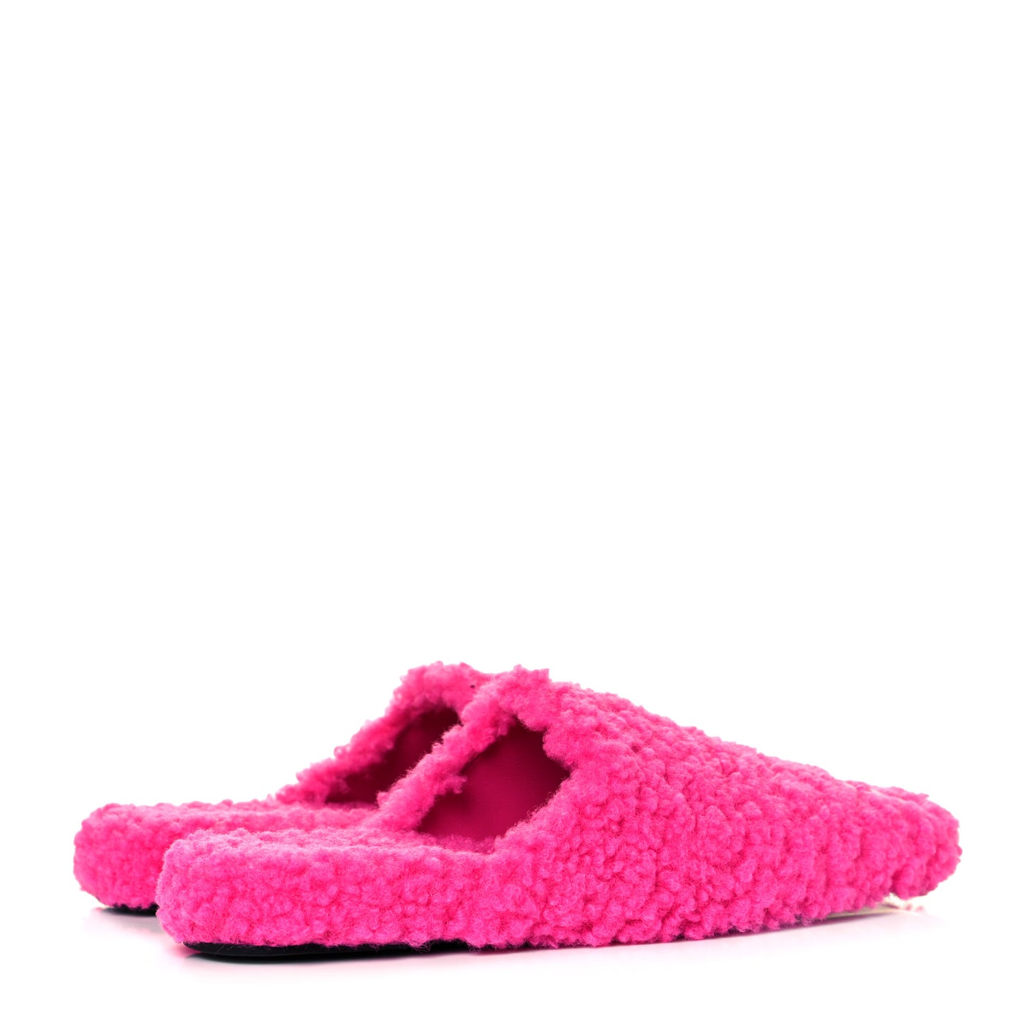 Faux Shearling Cosy BB Mules 38 Pink