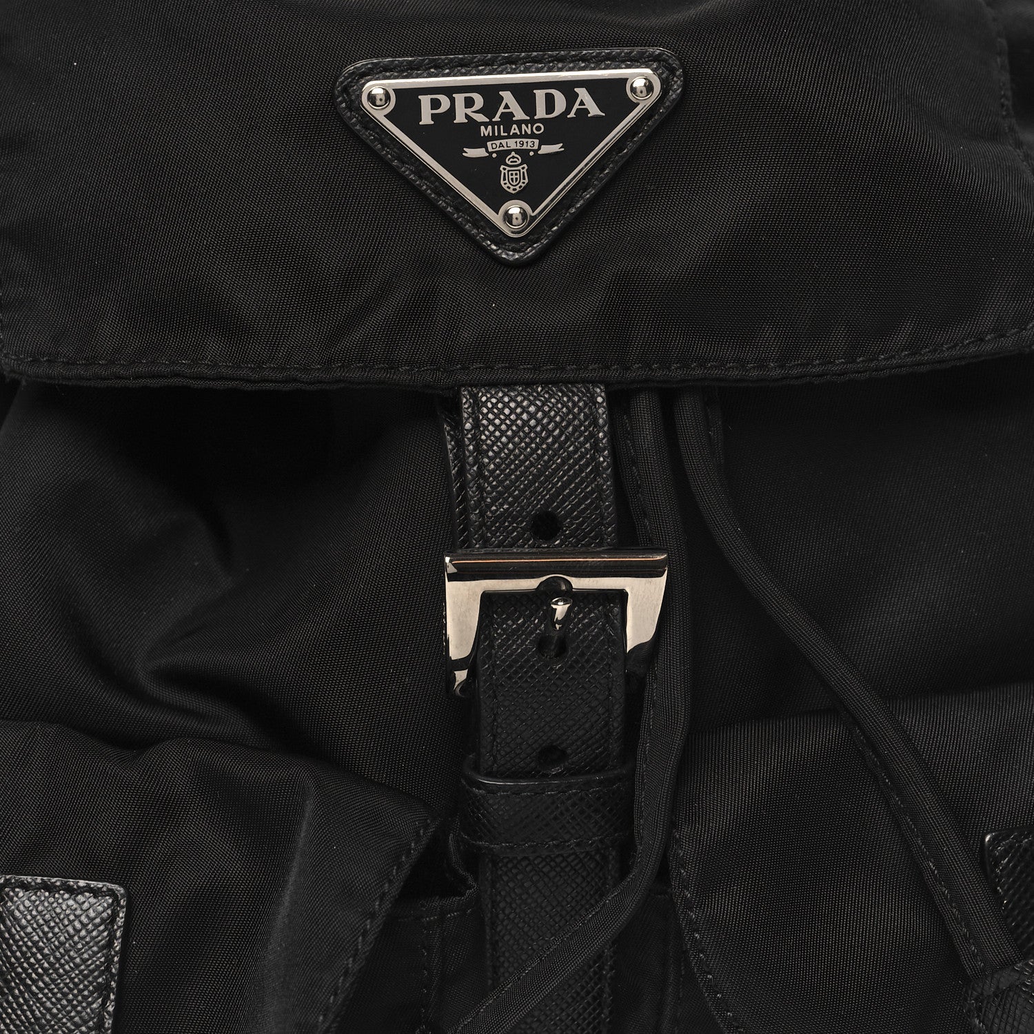 Prada Tessuto Nylon Vela Small Backpack Black 7 of 9