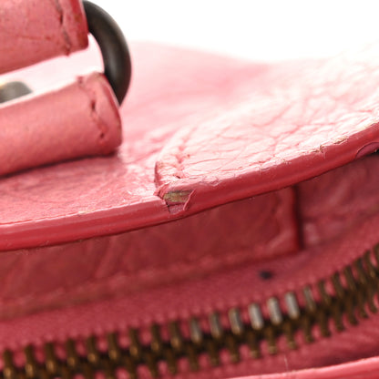 Balenciaga Agneau Classic Hardware Mini City Rose Bombon Raspberry 13 of 18