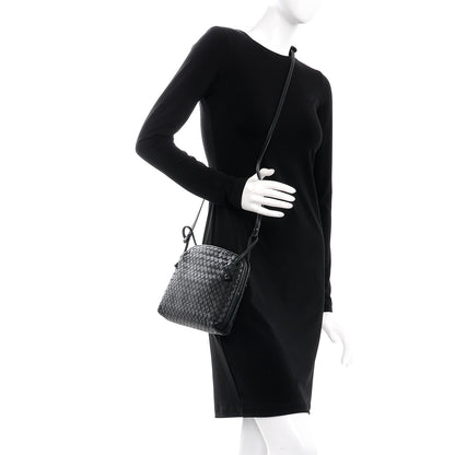Bottega Veneta Nappa Intrecciato Pillow Crossbody Messenger Nero Black 2 of 12