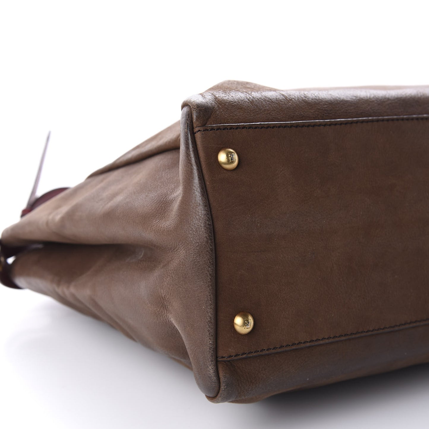 Buffalo Vitello Large Peekaboo Iconic Satchel Moro Granada
