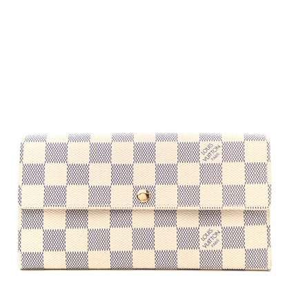 Louis Vuitton Damier Azur Sarah Wallet 1 of 7